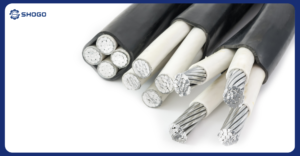 PVC coated HV CABLE