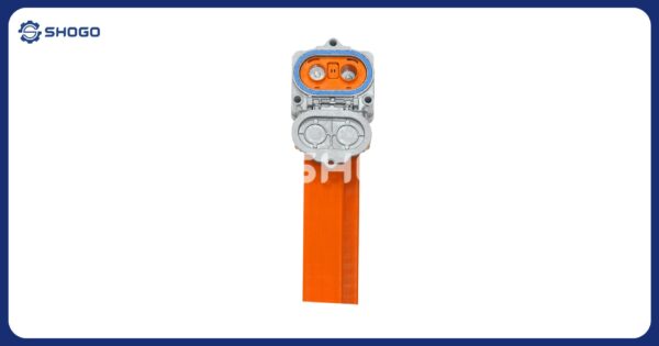 High Voltage Cable with Flange Connector for Electric Vehicles