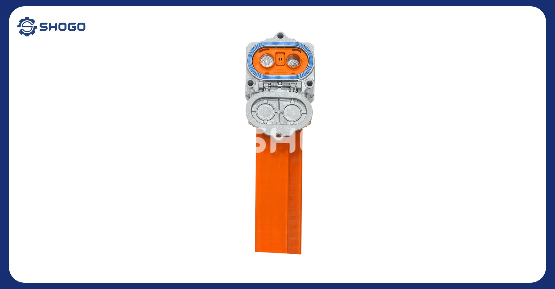 High Voltage Cable with Flange Connector