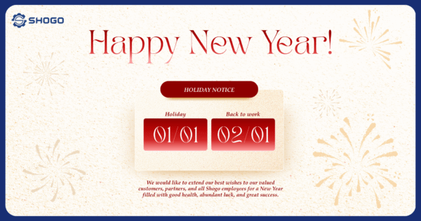 🎉 NEW YEAR HOLIDAY ANNOUNCEMENT 🎉